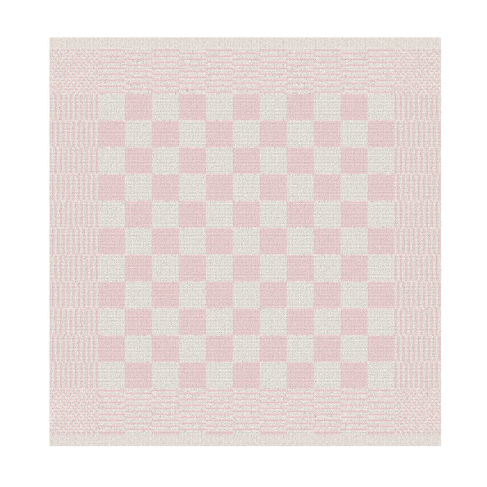 DDDDD 2x theedoek + 2x keukendoek Barbeque & logo - pastel pink