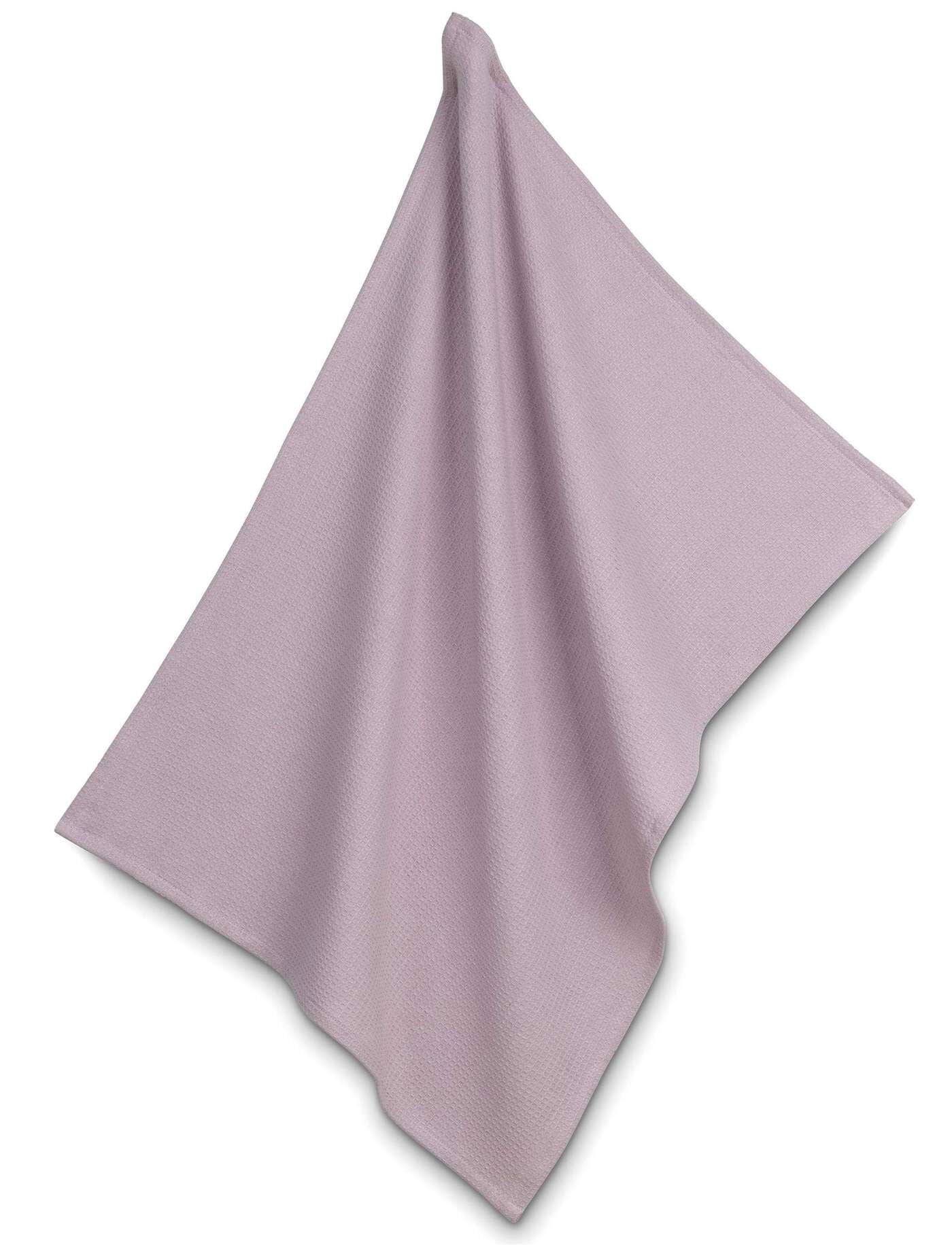 Theedoek, Set van 4 Stuks, Katoen, Paars, 70 x 50 cm - Kela | Tia