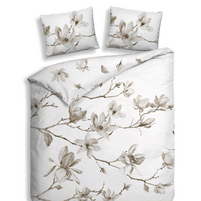 Heckett Lane Dekbedovertrek Katoen Clip-Sheared Rio - White