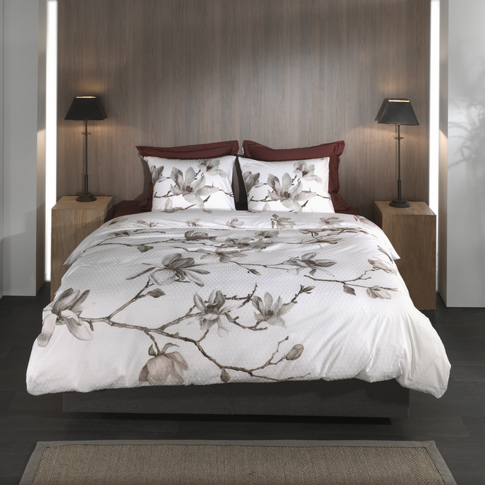 Heckett Lane Dekbedovertrek Katoen Clip-Sheared Rio - White