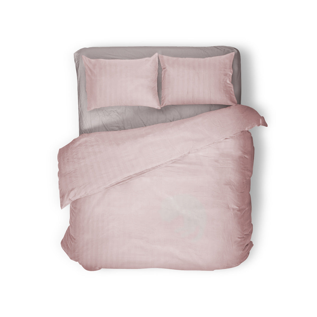 Eleganzzz Dekbedovertrek Hotel Kwaliteit Satijn Streep blush