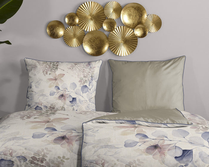 Descanso Dekbedovertrek Biologische Katoen Satijn Fivien - sand