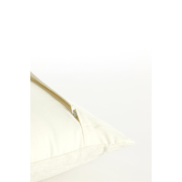 Light & Living - Kussen CINCO - 60x30x10cm - Wit