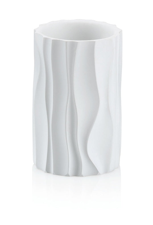 Badkamer Drinkbeker, Polyresin, Wit - Kela | Merida