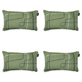 Madison -  Sierkussen Joah sage - Ca. 30x50 cm - Set van 4
