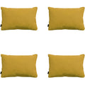 Madison -  Sierkussen Panama mustard - Ca. 40x60 cm - Set van 4