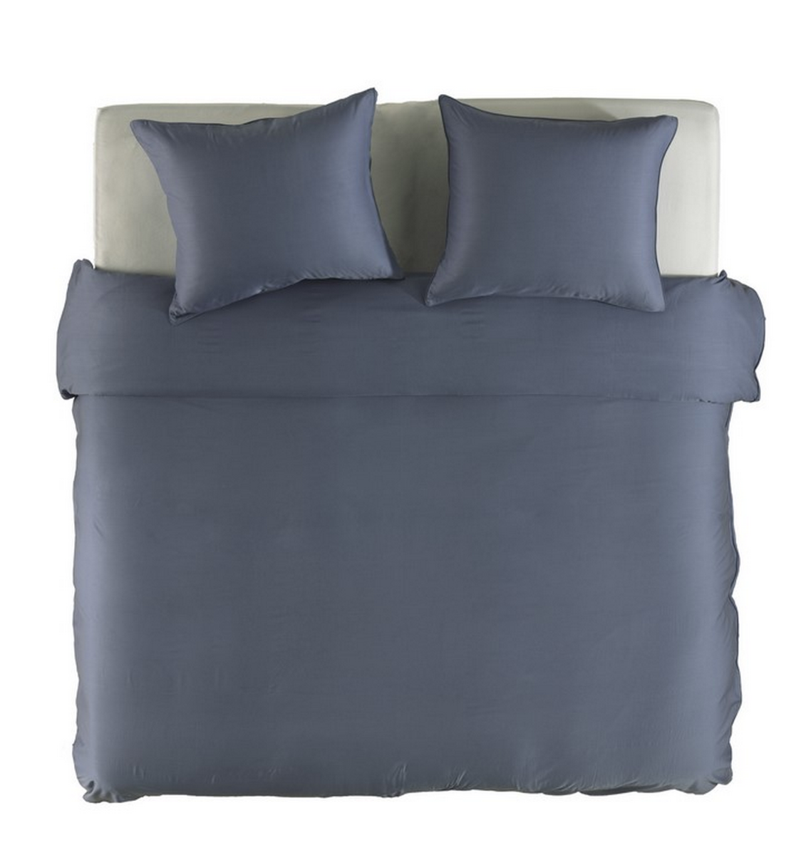 Yellow Dekbedovertrek Bamboo - ocean blue