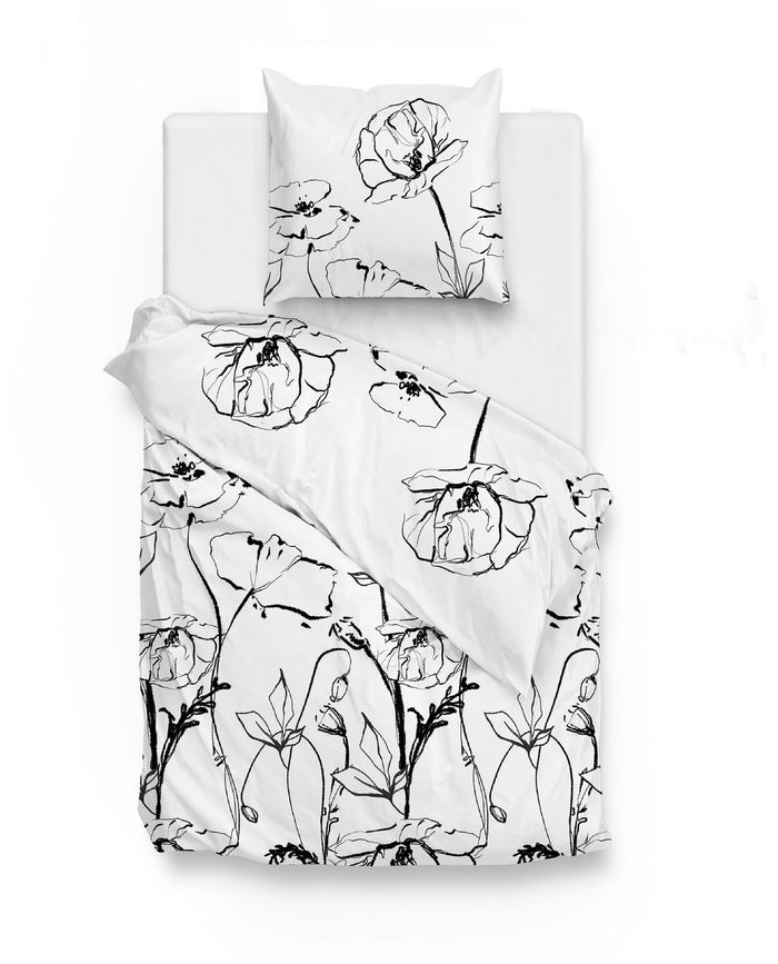 Zo Home Dekbedovertrek Katoen Satijn Taleen - white