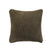 PTMD Suky Green Suede Leather Cushion Square S