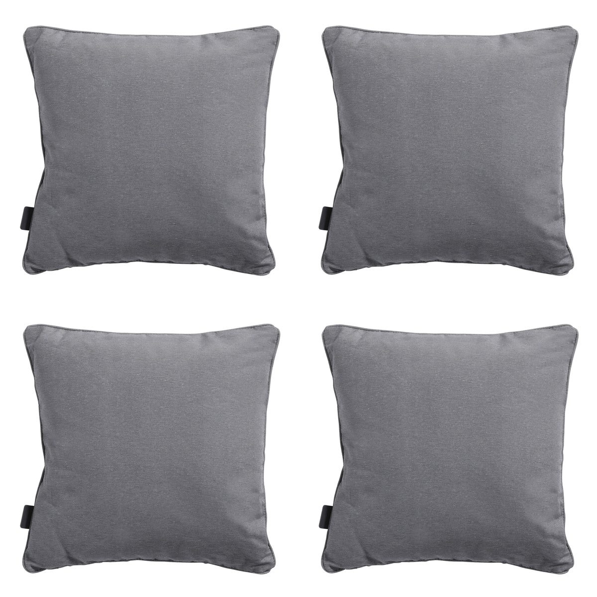 Madison -  Sierkussen Panama grey - Ca. 60x60 cm - Set van 4
