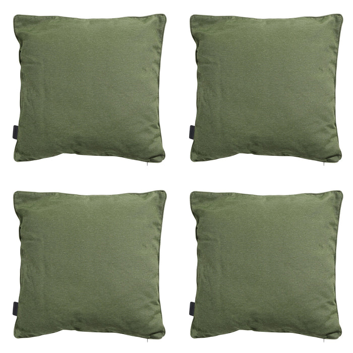 Madison -  Sierkussen Panama green - Ca. 60x60 cm - Set van 4