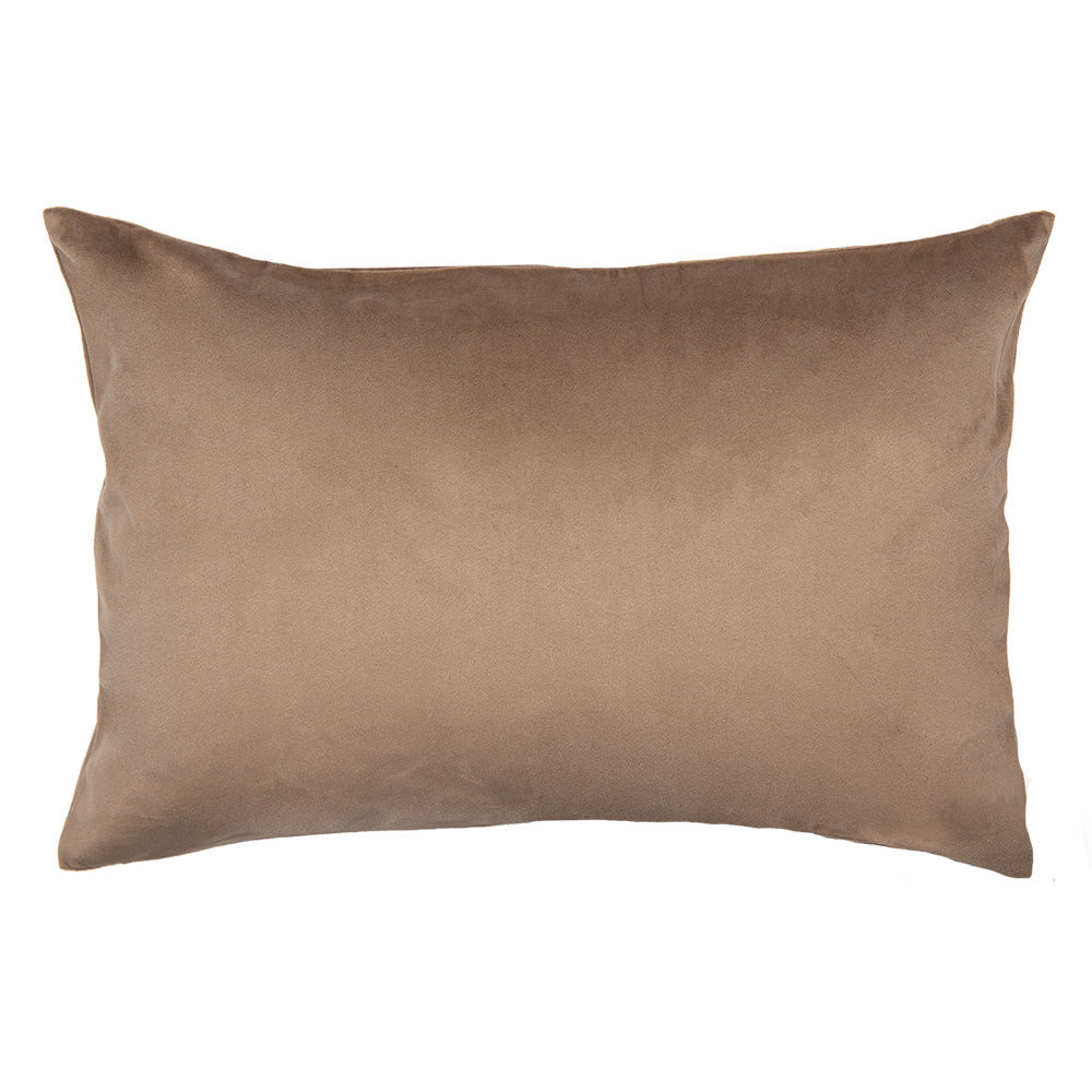 Clayre & Eef Kussenhoes 35x50 cm Bruin Polyester