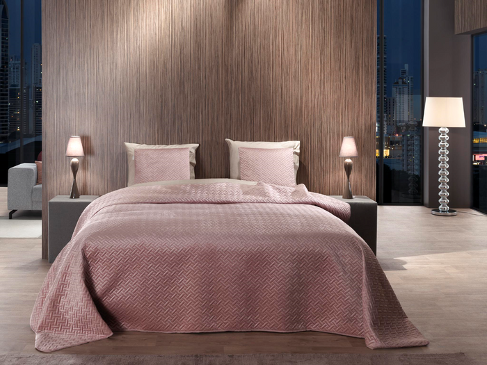 Yellow Bedsprei Audrey - shady pink