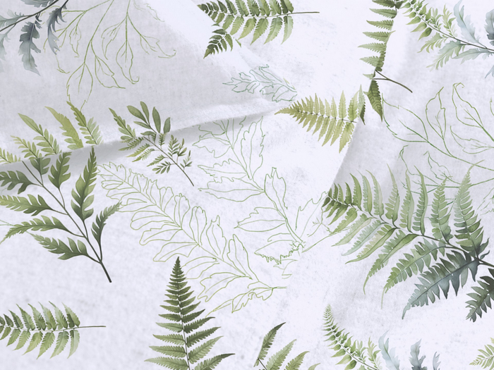 Heckett Lane Dekbedovertrek Flanel Zeno - white