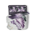 Eleganzzz Dekbedovertrek Micropercal Purple Flow - purple