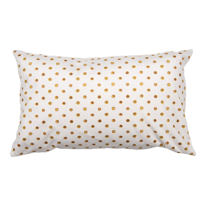 Clayre & Eef Kussenhoes 30x50 cm Beige Polyester Citroenen