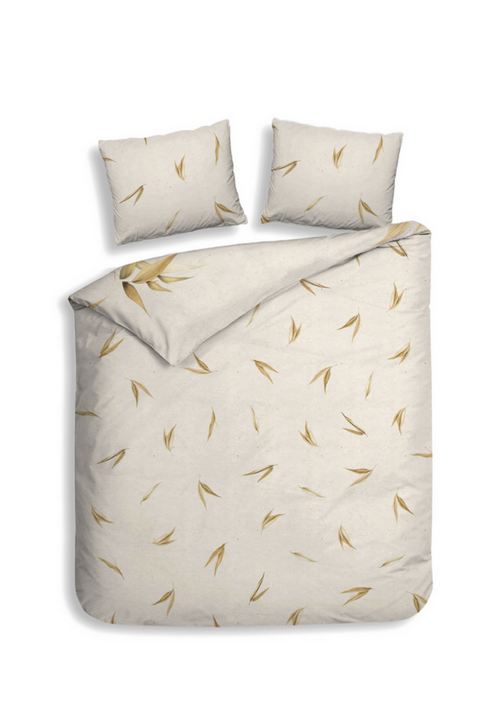 Heckett Lane Dekbedovertrek Katoen Satijn Akio - off white