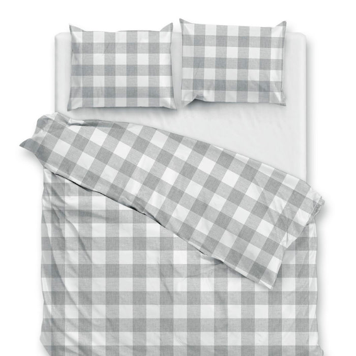 Zo Home Dekbedovertrek Katoen Quattro di Lino - dove grey