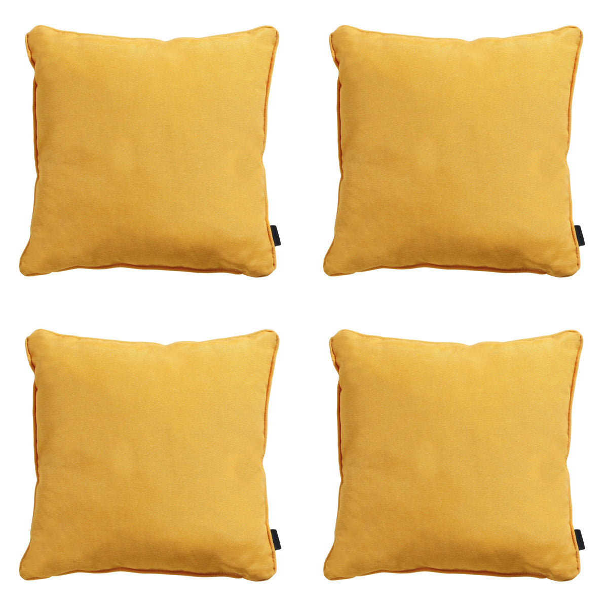 Madison -  Sierkussen Panama golden glow - Ca. 45x45 cm - Set van 4