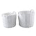 PTMD Olliver White Velvet Rope Basket With Handles SV2