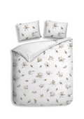 Heckett Lane Dekbedovertrek Katoen Clip-Sheared Rio - White