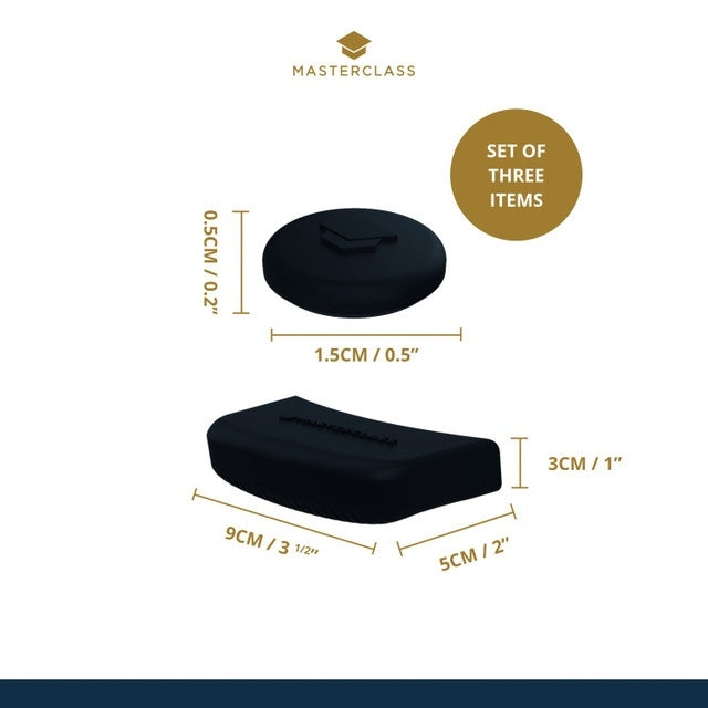 Handvat Beschermers, Set van 3 Stuks, Siliconen - MasterClass