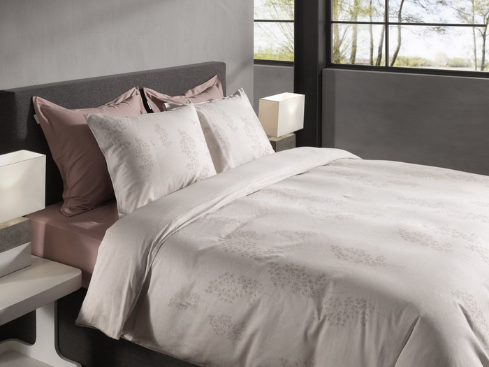 Heckett Lane Dekbedovertrek Katoen Satijn Maya - natural