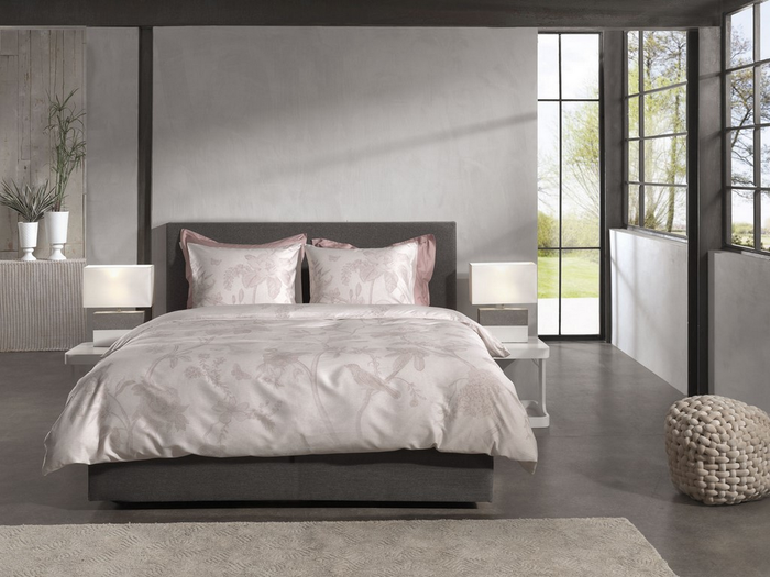 Heckett Lane Dekbedovertrek Katoen Satijn Maya - natural