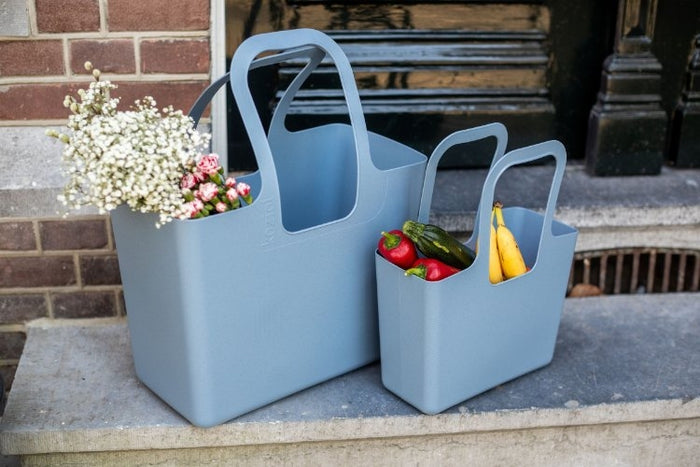 Organizer Tas, Middel, Natuur Bloemen Blauw, Organic Bio-Circular - Ko