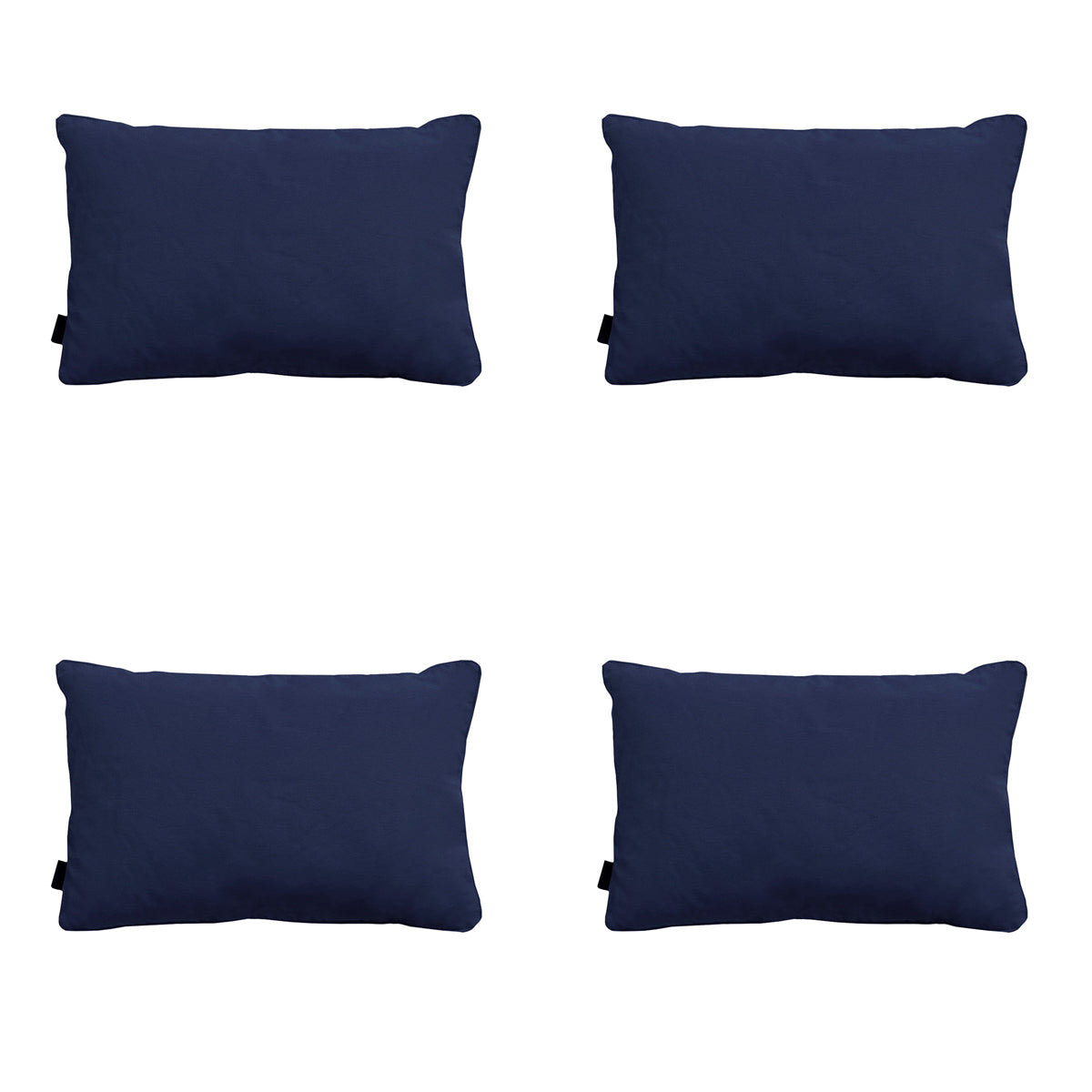 Madison -  Sierkussen Panama indigo - Ca. 40x60 cm - Set van 4