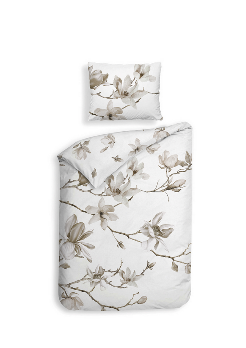 Heckett Lane Dekbedovertrek Katoen Clip-Sheared Rio - White