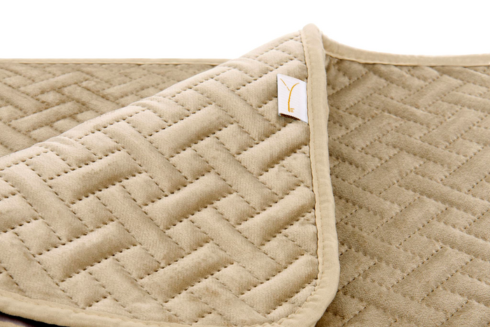 Yellow Bedsprei Audrey - sand