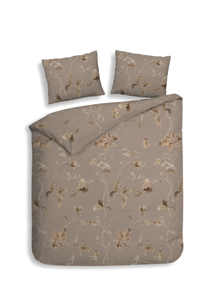 Heckett Lane Dekbedovertrek Flanel Bronco - brown