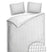 Heckett Lane Dekbedovertrek Katoen Vafala - super white
