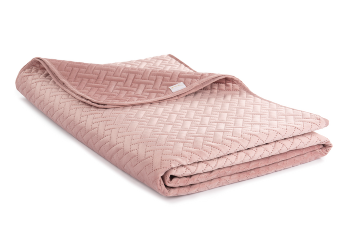 Yellow Bedsprei Audrey - shady pink