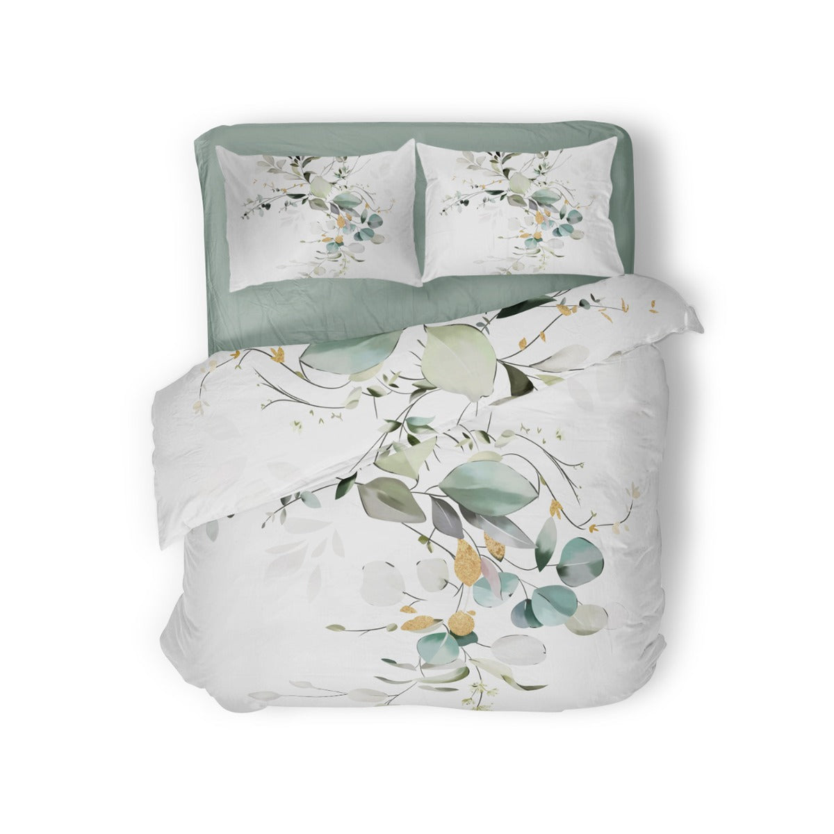 Eleganzzz Dekbedovertrek Micropercal Floral Vines - multi