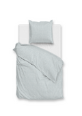 Zo Home Dekbedovertrek Flanella di Lino - mint green