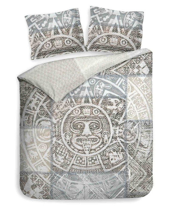 Heckett Lane Dekbedovertrek Katoen Damir burnt beige