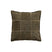 PTMD Cobie Green Suede Leather Cushion Square S