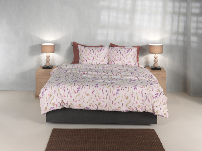 Zo Home Dekbedovertrek Katoen Paco - pink