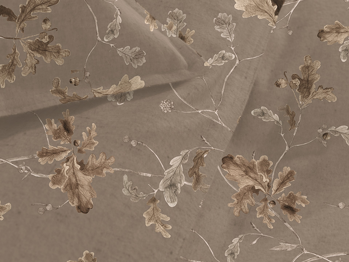 Heckett Lane Dekbedovertrek Flanel Bronco - brown