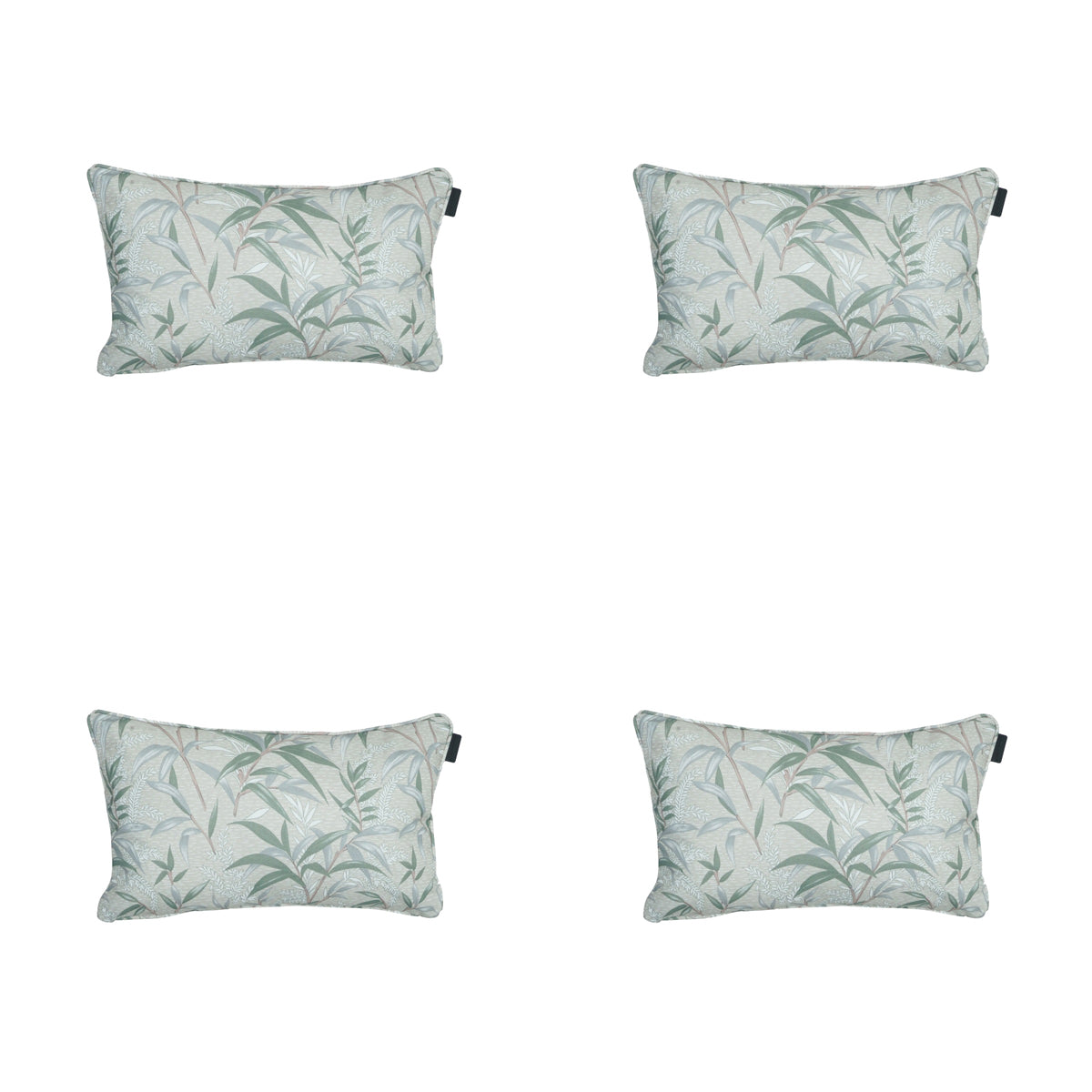 Madison -  Sierkussen Palma natural - Ca. 30x50 cm - Set van 4