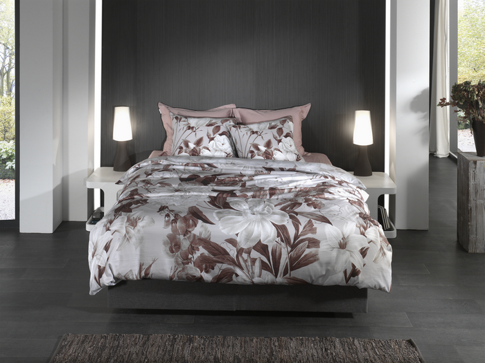 Heckett Lane Dekbedovertrek Katoen Satijn Danna - beige