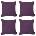 Madison -  Sierkussen Panama purple - Ca. 45x45 cm - Set van 4