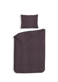 Heckett Lane Dekbedovertrek Flanel Franela - blackberry wine