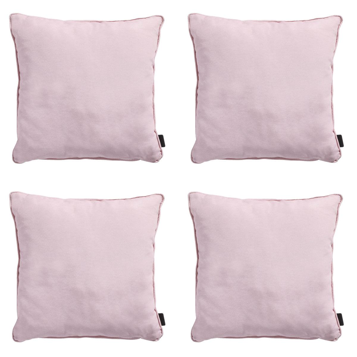 Madison -  Sierkussen Panama soft pink - Ca. 45x45 cm - Set van 4