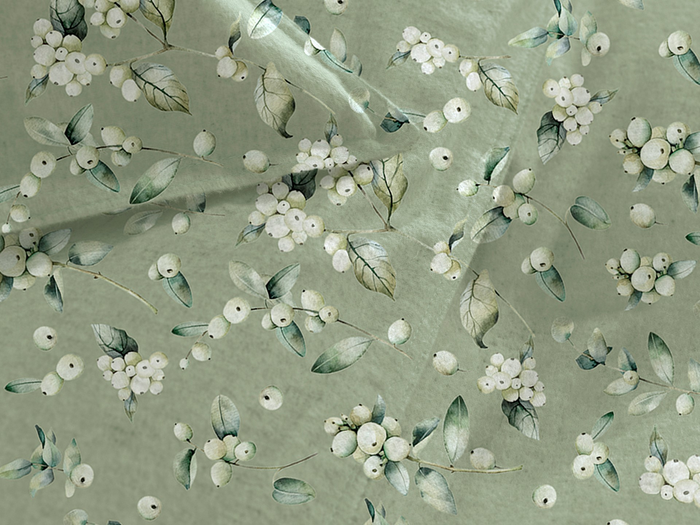 Heckett Lane Dekbedovertrek Flanel Ciro - green