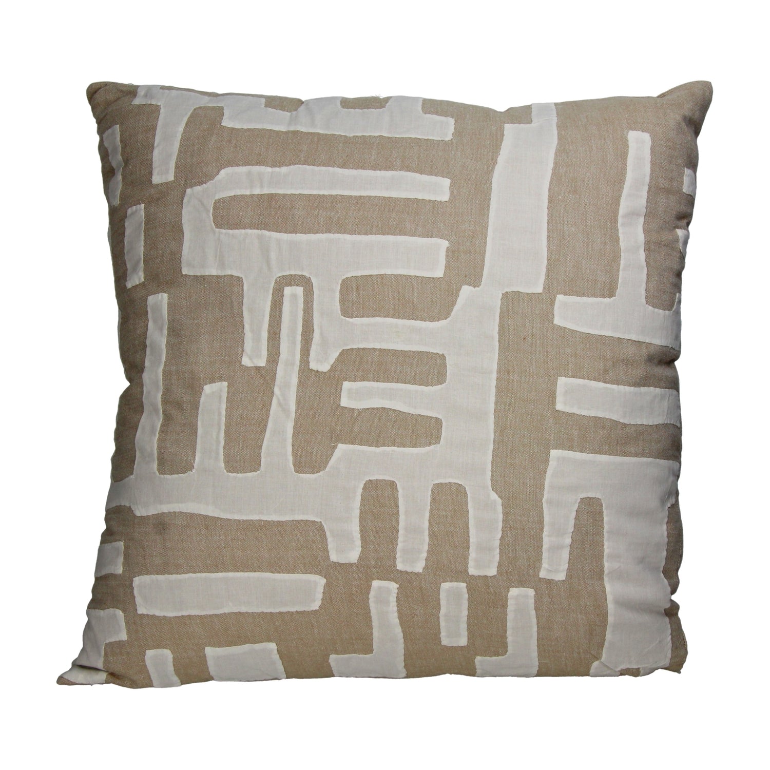 HD Collection Sierkussen Johan - Beige|Creme - Katoen