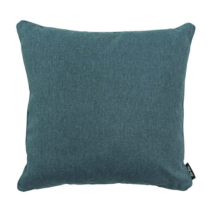 Madison -  Sierkussen Sea blue canvas eco+ - Ca. 50x50 cm - Set van 4