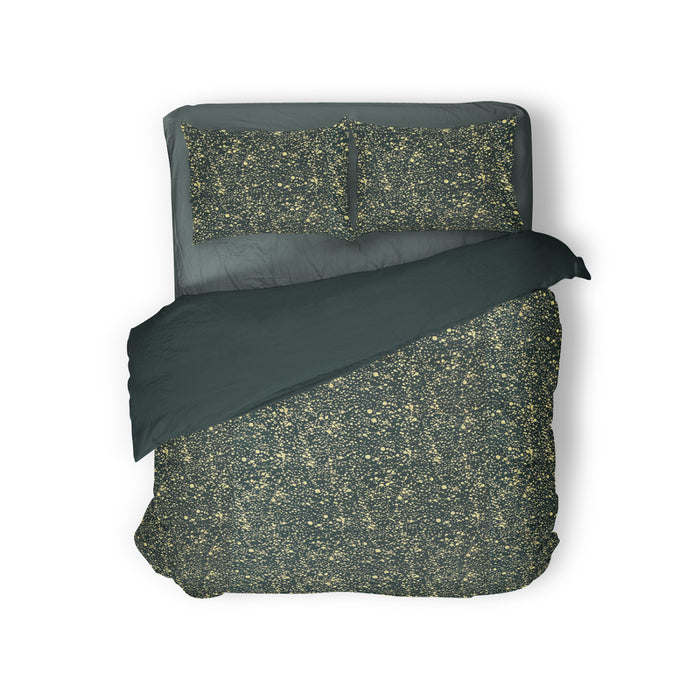 Eleganzzz Dekbedovertrek Foil Velvet - green